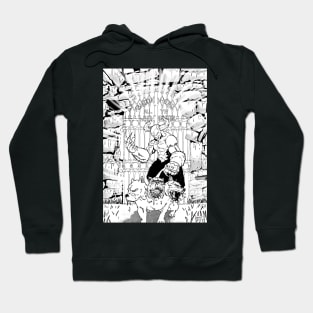 Gates of Hell. Cerberus. Hoodie